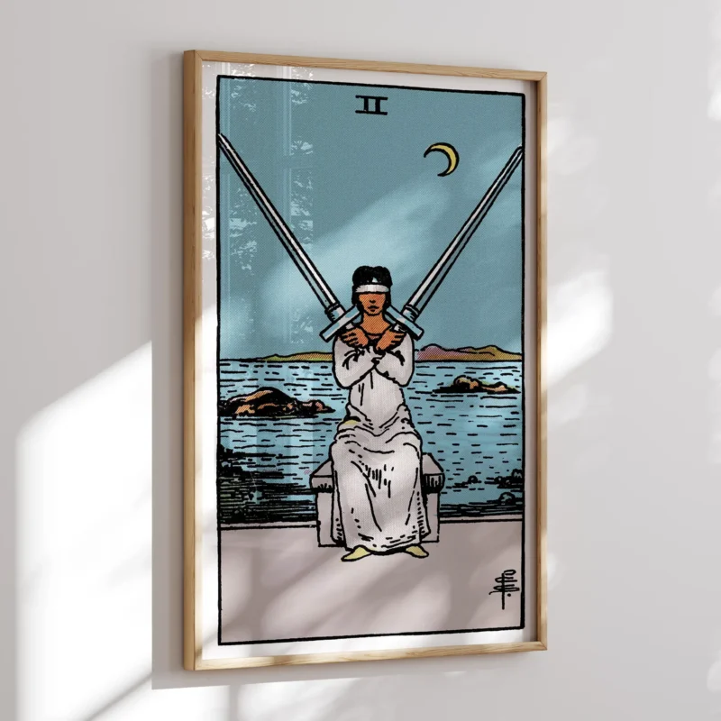Two of Swords :Tarot Card