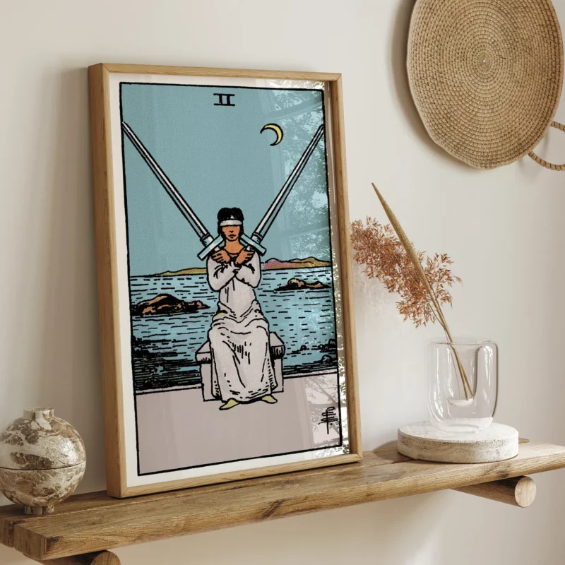 Two of Swords :Tarot Card