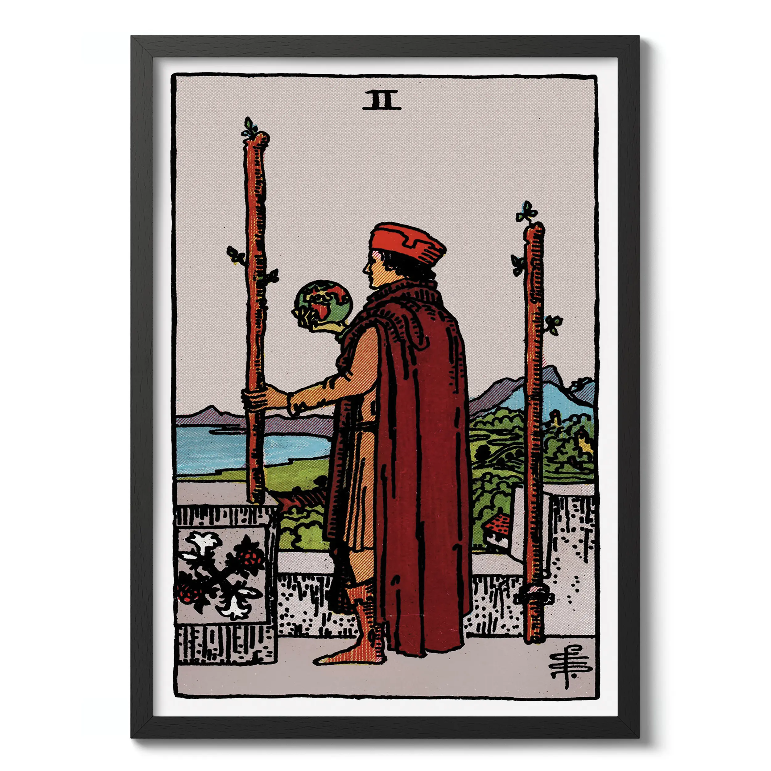 Two of Wands :Tarot Card