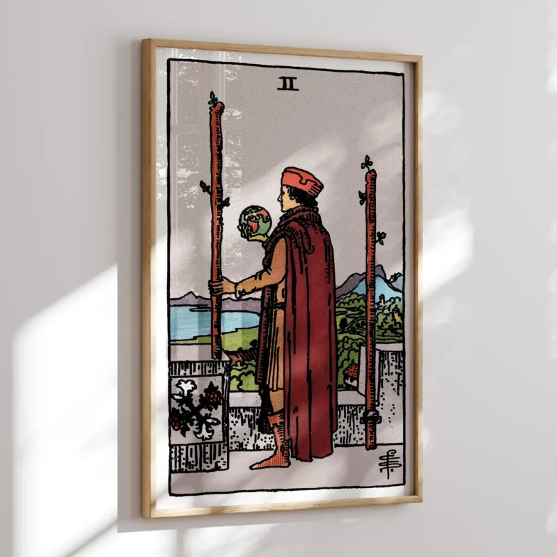 Two of Wands :Tarot Card