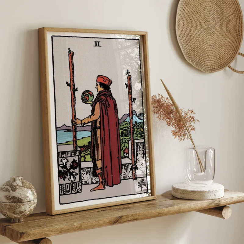 Two of Wands :Tarot Card
