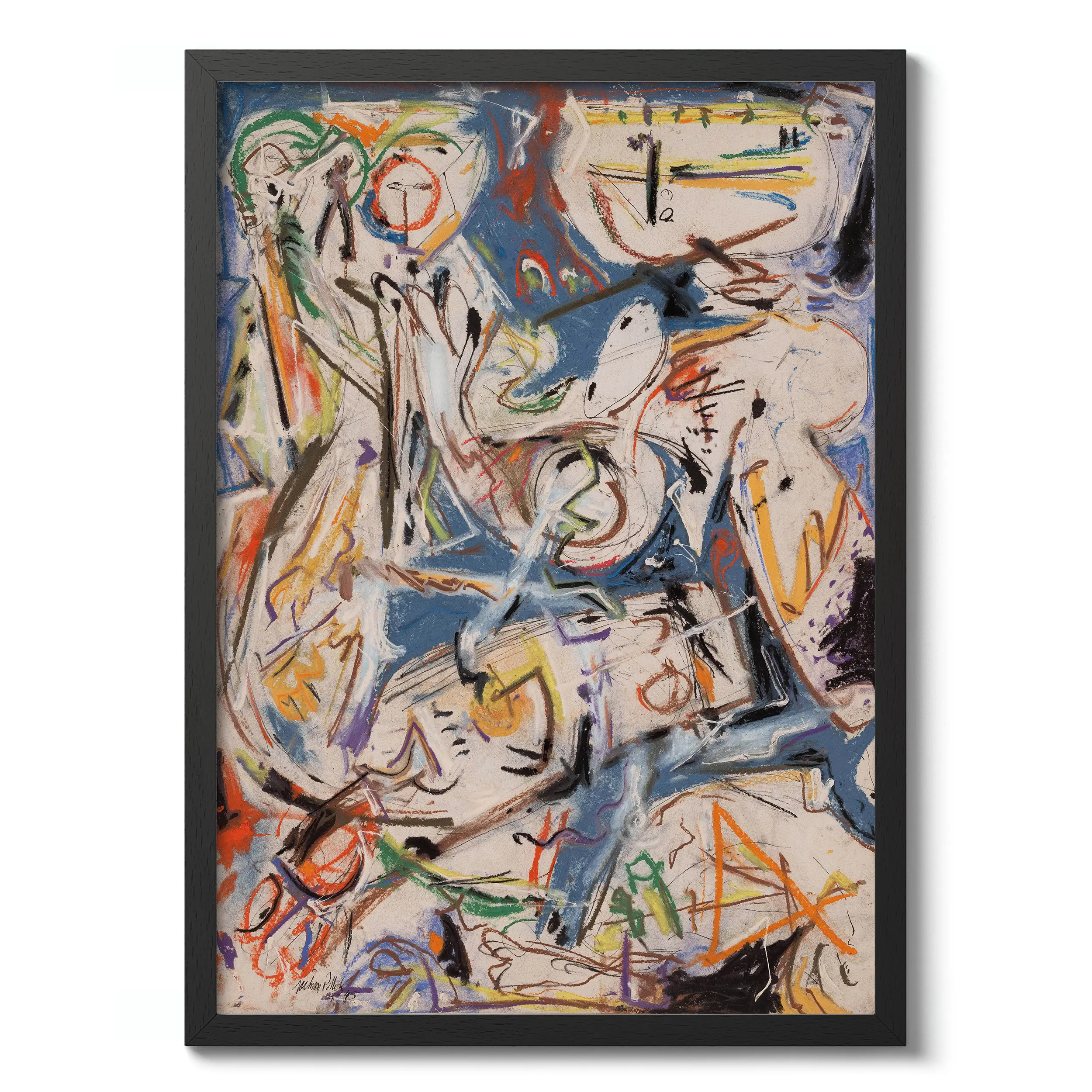 Untitled 1945 :Jackson Pollock