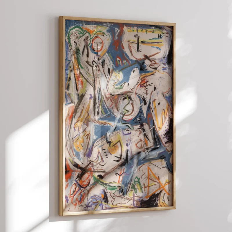 Untitled 1945 :Jackson Pollock