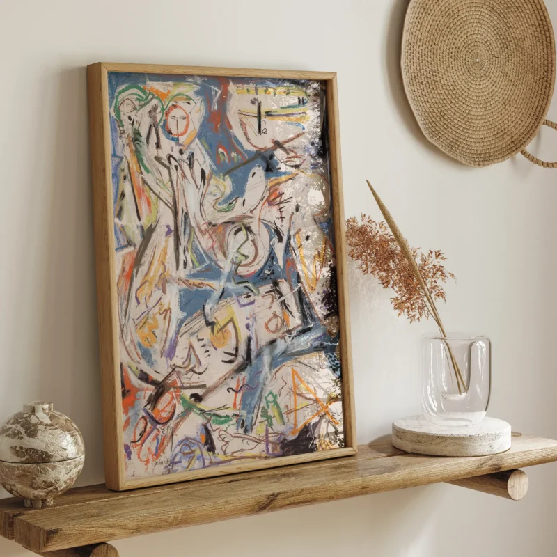 Untitled 1945 :Jackson Pollock