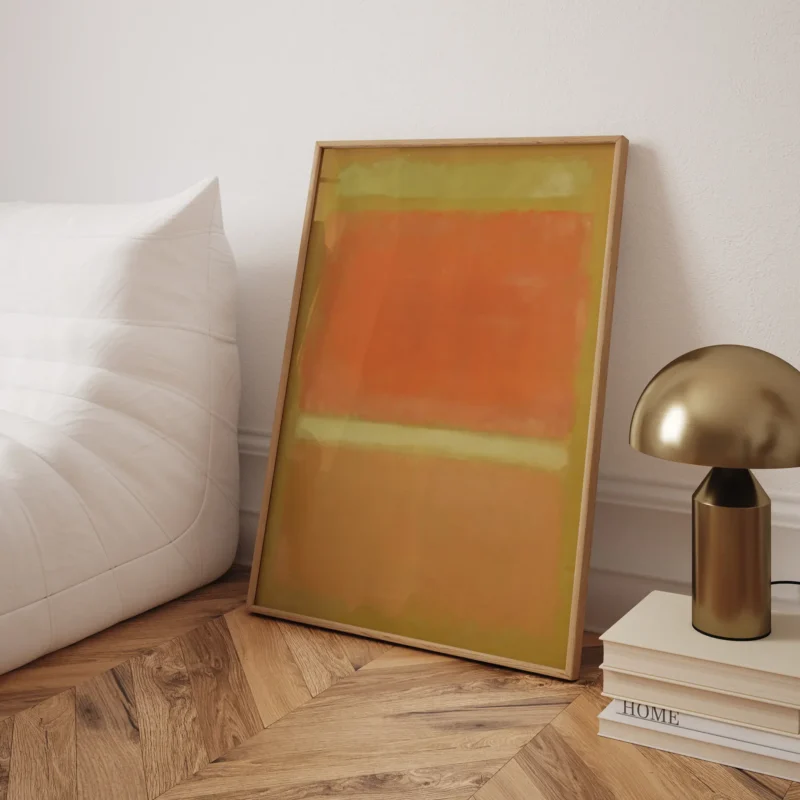 Untitled Yellow, Orange, Yellow, Light Orange :Mark Rothko