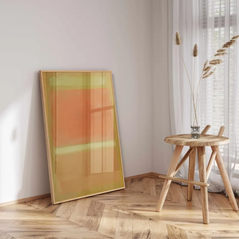 Untitled Yellow, Orange, Yellow, Light Orange :Mark Rothko