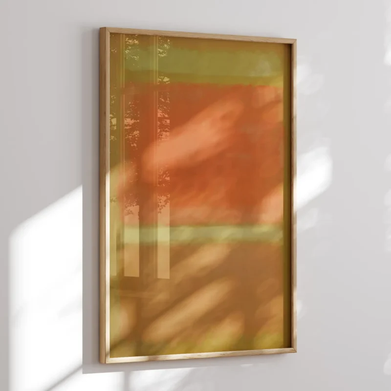 Untitled Yellow, Orange, Yellow, Light Orange :Mark Rothko