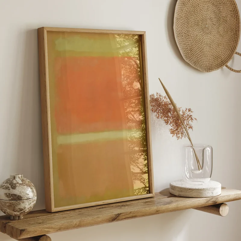 Untitled Yellow, Orange, Yellow, Light Orange :Mark Rothko