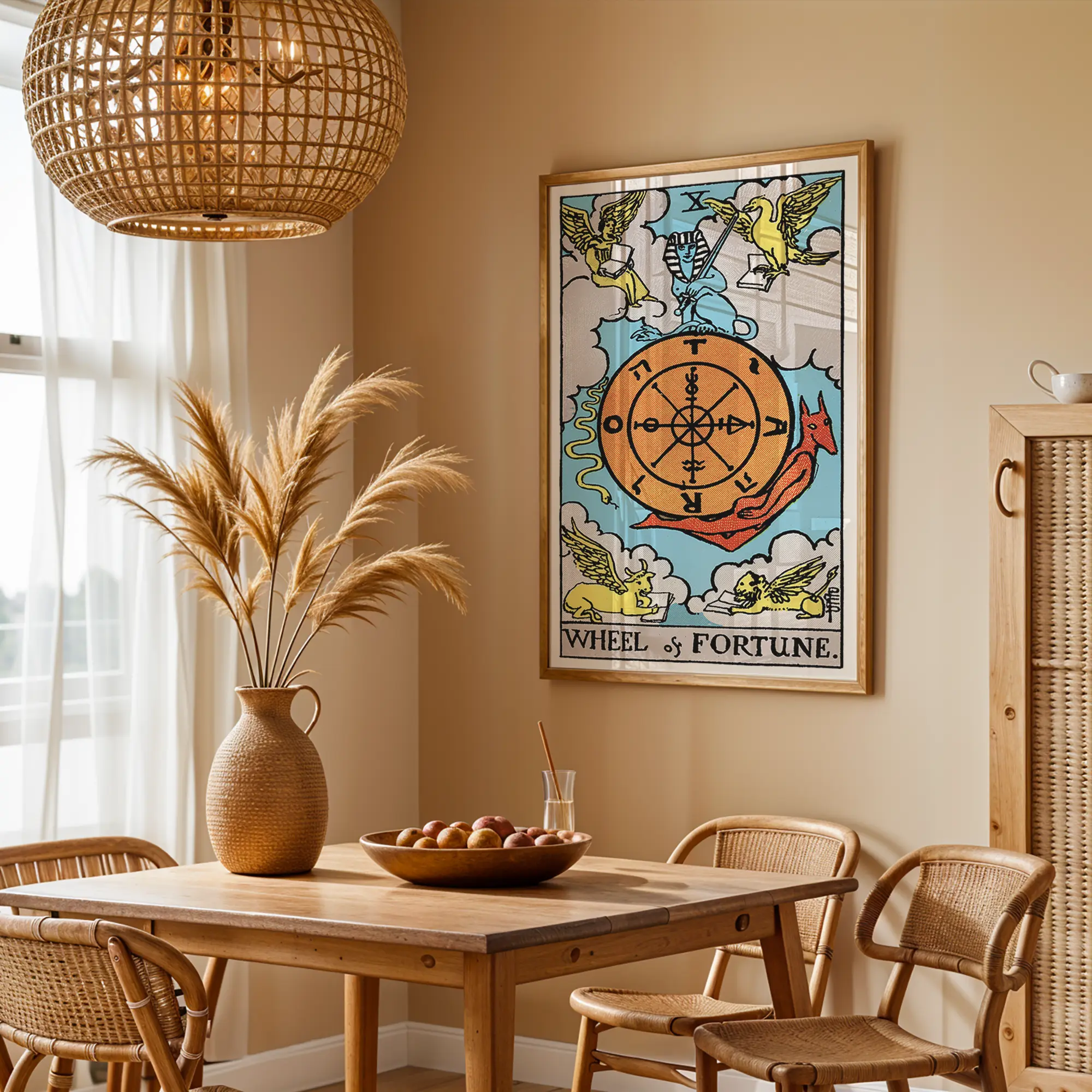 Wheel of Fortune :Tarot Card