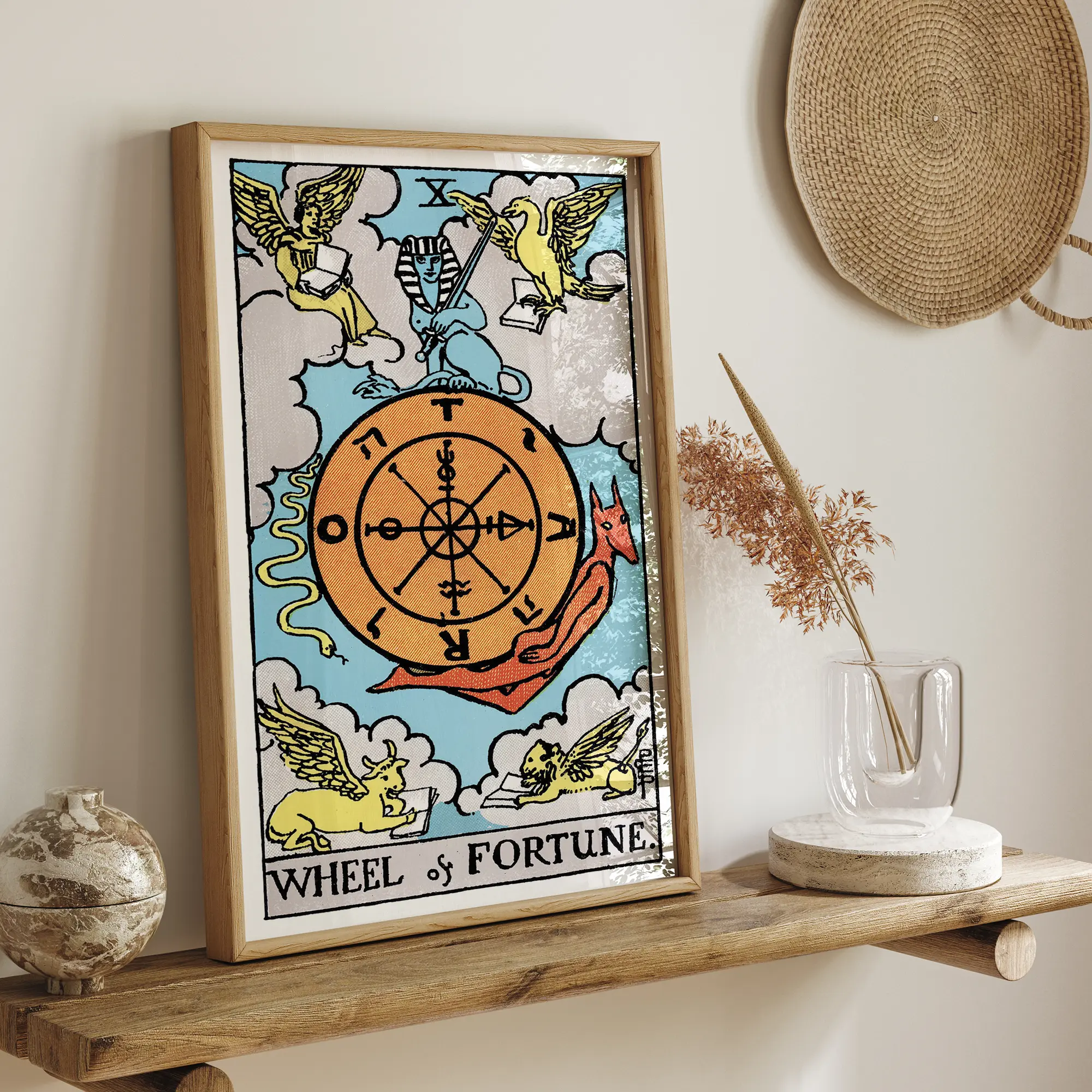 Wheel of Fortune :Tarot Card