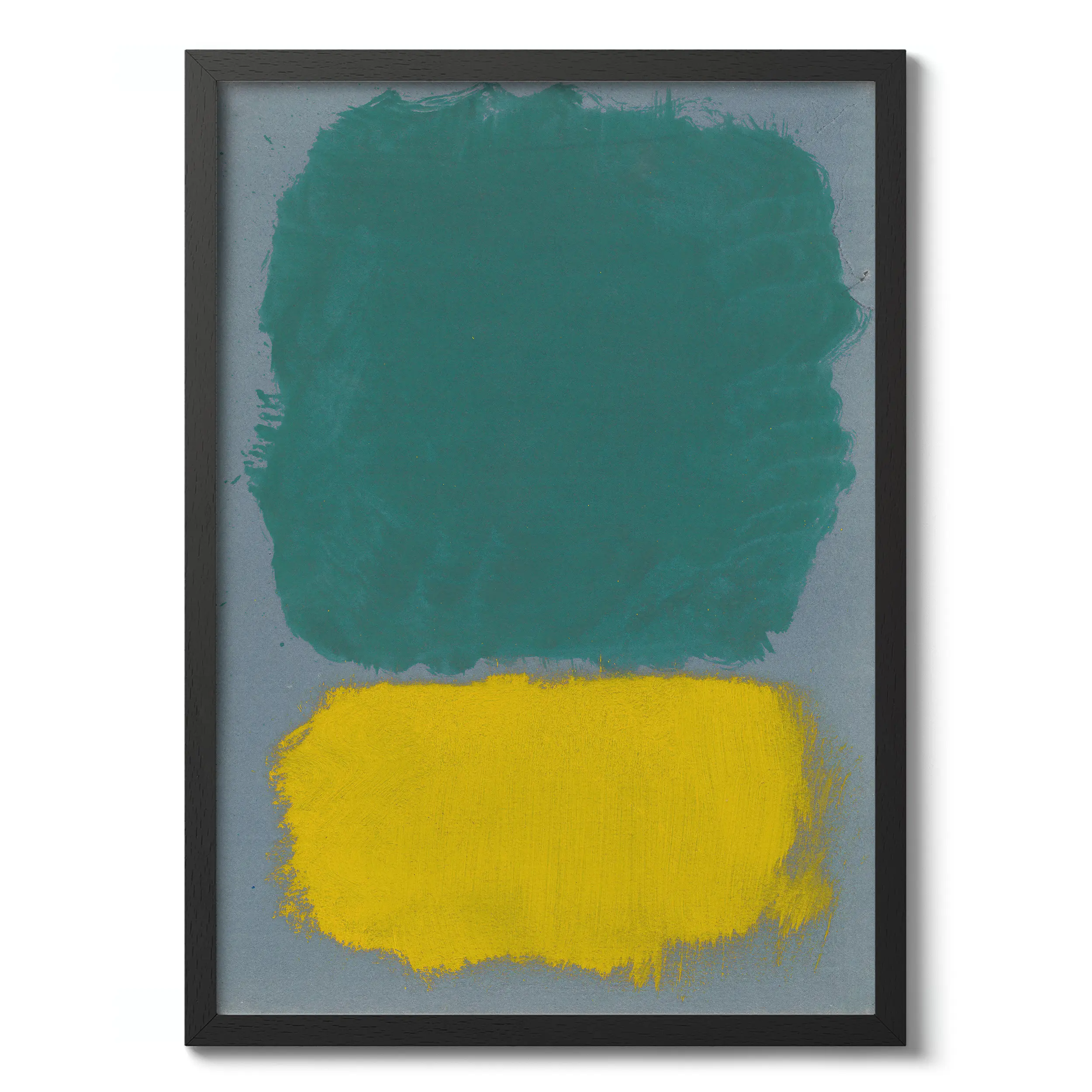Yellow, Teal, Gray :Mark Rothko