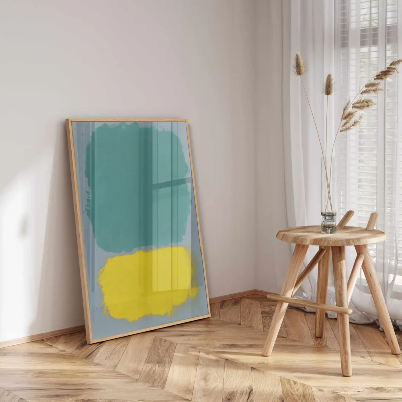 Yellow, Teal, Gray :Mark Rothko