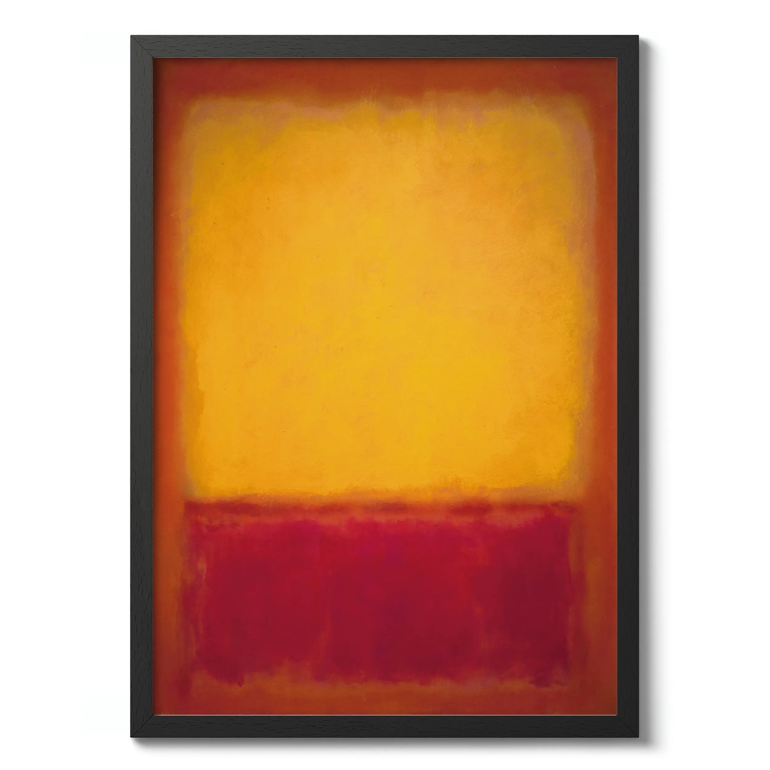 Yellow And Red Over Purple :Mark Rothko