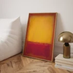 Yellow And Red Over Purple :Mark Rothko