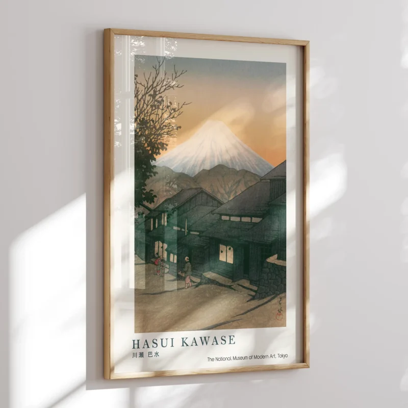 Yui-cho, Suruga :Hasui Kawase