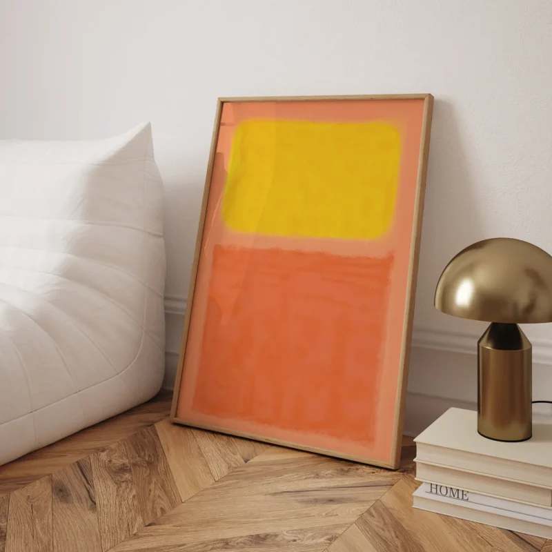Orange and Yellow :Mark Rothko