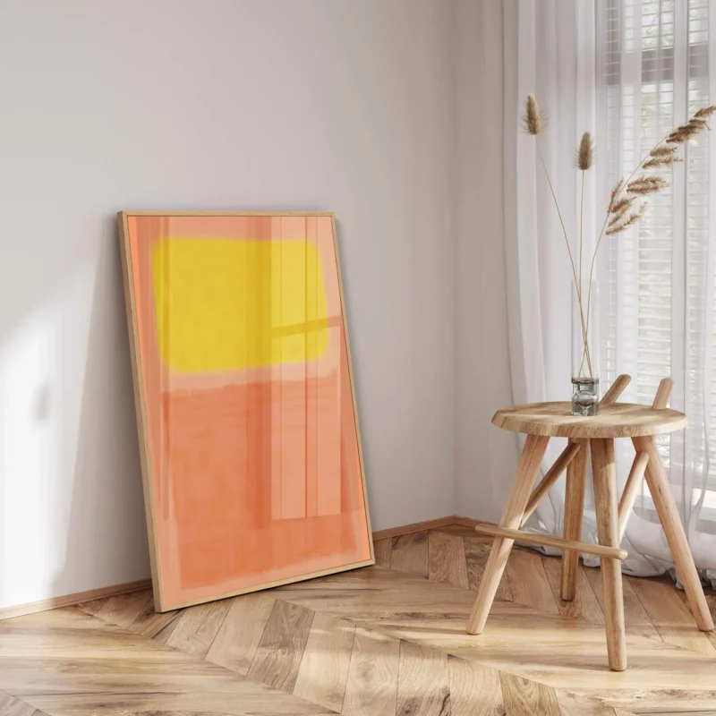 Orange and Yellow :Mark Rothko