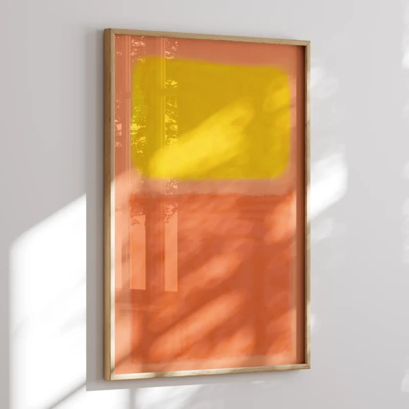 Orange and Yellow :Mark Rothko